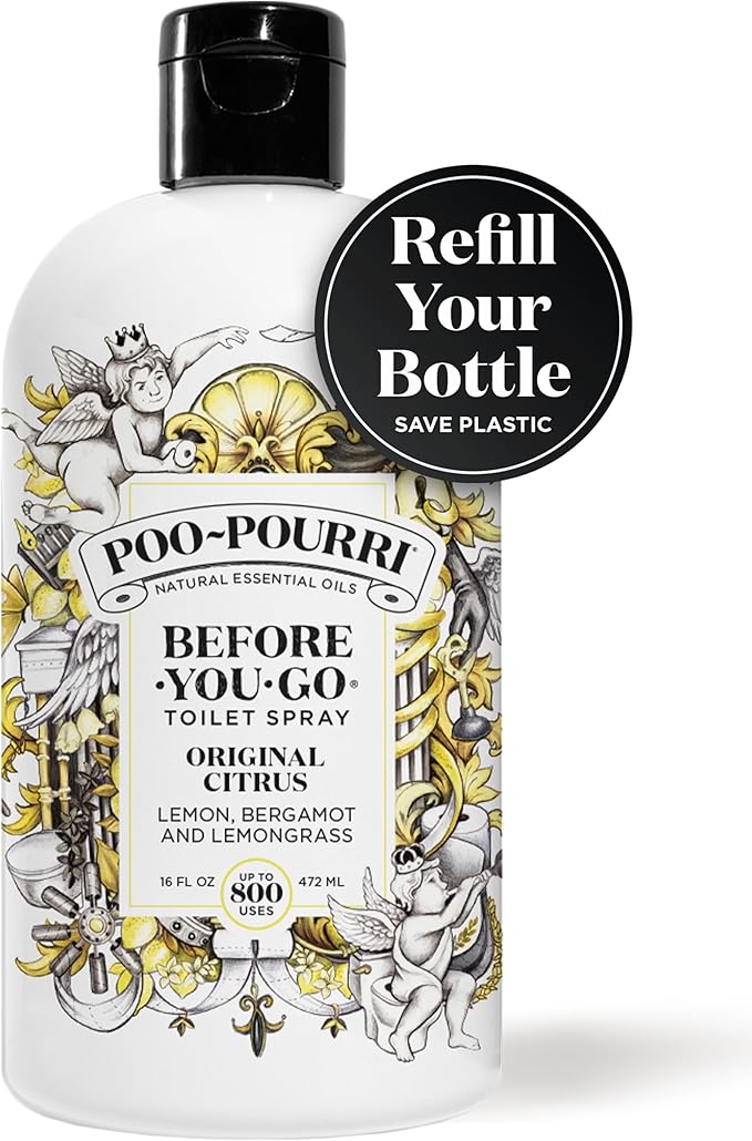 7EPourri Before-You-Go Toilet Spray Refill, Original Citrus, 16 Fl Oz, Up to 800 Uses, alternate product view 2