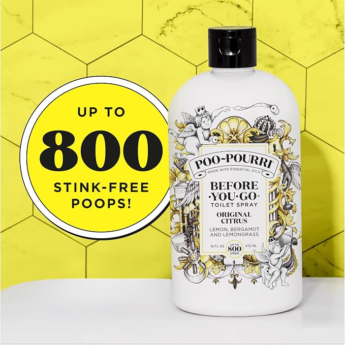 7EPourri Before-You-Go Toilet Spray Refill, Original Citrus, 16 Fl Oz, Up to 800 Uses, alternate product view 9