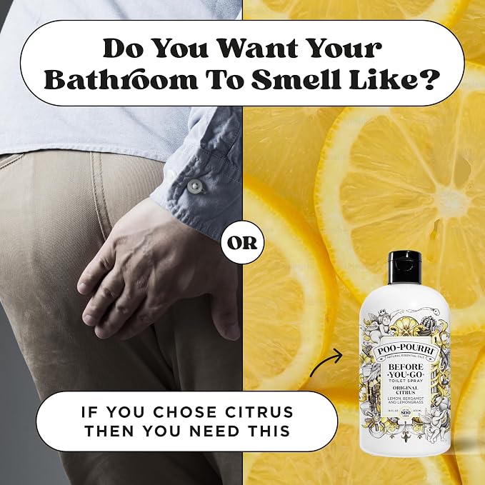 7EPourri Before-You-Go Toilet Spray Refill, Original Citrus, 16 Fl Oz, Up to 800 Uses, alternate product view 10