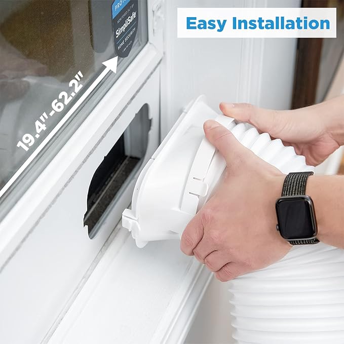 8,000 BTU (5300 BTU SACC) 3-in-1 Portable Air Conditioner, Dehumidifier, Fan Cools up to 175 sq ft with Remote Control