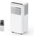 8,000 BTU AC Unit, 3-in-1 Portable Air Conditioner with Cooling, Dehumidifier & Fan for Rooms up to 350 sq.ft, Remote