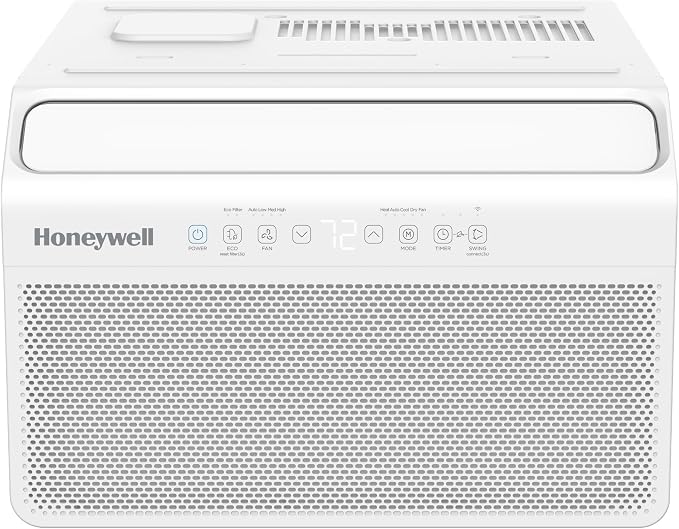 8,000 BTU Inverter Digital Window Air Conditioner, Ultra Quiet, 4 Modes, Eco, 550 sq ft Coverage, 35% Energy Savings, Remote