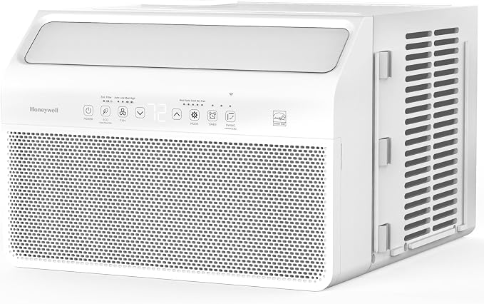 8,000 BTU Inverter Digital Window Air Conditioner, Ultra Quiet, 4 Modes, Eco, 550 sq ft Coverage, 35% Energy Savings, Remote