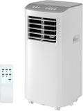 8,000 BTU Portable Air Conditioner, 3-in-1 Cooling, Dehumidifier & Fan, Quiet, Cools Rooms Up to 350 Sq.Ft, Includes Window