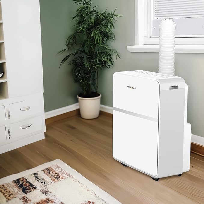 8,000 BTU Portable Air Conditioner for Home with Dehumidifier, A/C Portable Air Conditioner for Apartment and Bedroom, 115V