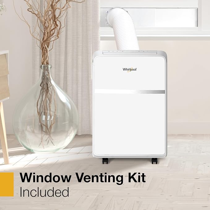8,000 BTU Portable Air Conditioner for Home with Dehumidifier, A/C Portable Air Conditioner for Apartment and Bedroom, 115V