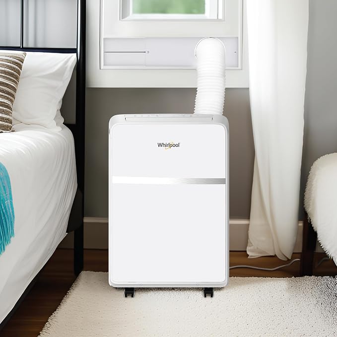 8,000 BTU Portable Air Conditioner for Home with Dehumidifier, A/C Portable Air Conditioner for Apartment and Bedroom, 115V