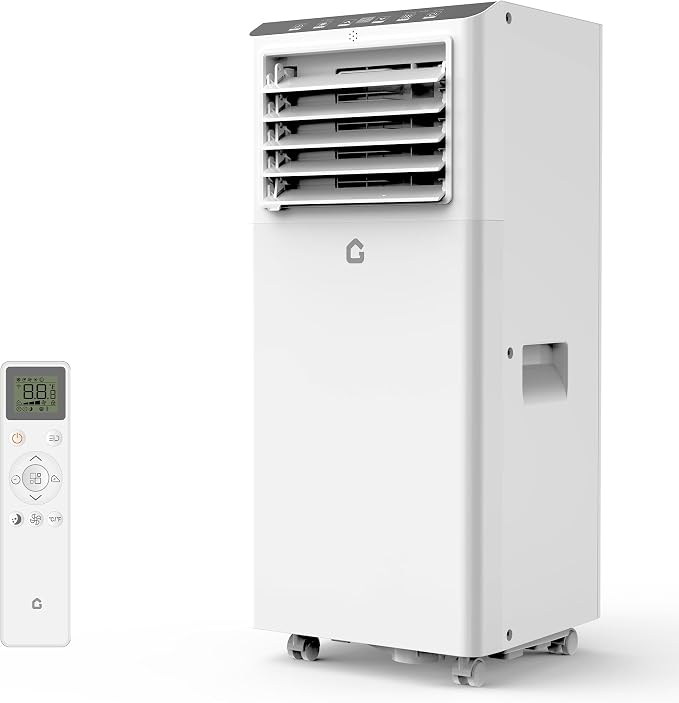 8,000 BTU Portable Air Conditioners,3 in-1 Portable AC Unit with Follow me Mode,Stand up AC Unit up to 350 sq.ft,Remote
