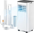 8,000 BTU Portable Air Conditioners, 4-in-1 Portable AC Unit Up to 350 Sq.Ft, 4 Modes Room AC with Cool, Fan, Dehumidifier