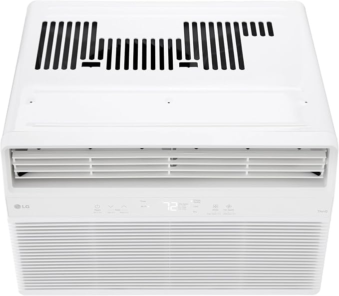 8,000 BTU Smart Window Air Conditioner with Dehumidifier, 115V, Window AC for Medium Rooms up to 350 Sq. Ft, alternate view 9