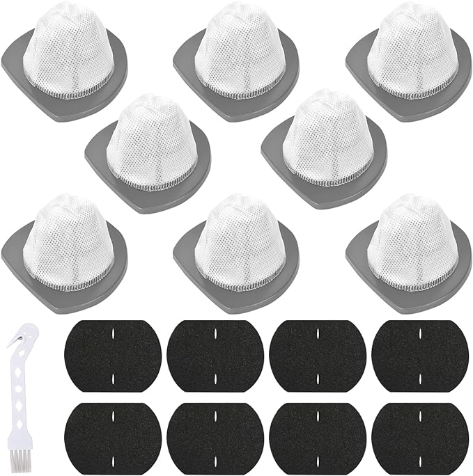8 PACK 2033 Replacement Filter Compatible with Featherweight Stick Lightweight Bagless Vacuum Cleaner 20331, 20333