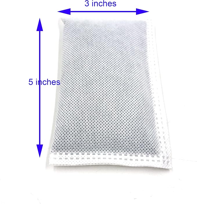 8 Pack Activated Charcoal Odor Absorbing Filter Refill Deodorizer Compatible with Trash Cans 8 Gallon and Larger