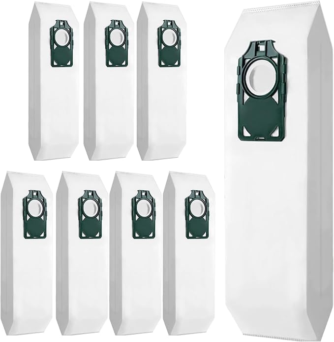 8 Pack Replacement HEPA RLH-6 Vacuum Bags for Supralite R10S, R10P, R10CV, R10D, R10O, R10SAND, R17,AND Upright