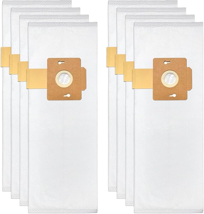 8 Pack Type F HEPA Vacuum Bags for Supralite R10E, Rsl1, Rsl1a, Ral1ac, Rsl2, Rsl3, Rsl3c, Rsl4, Rsl5, Rsl5c &