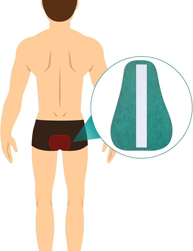 8 Pcs Charcoal Underwear Flatulence Pads Deodorizer Women Men High Absorption Charcoal Pad Flatulence Filtering Absorb Odor
