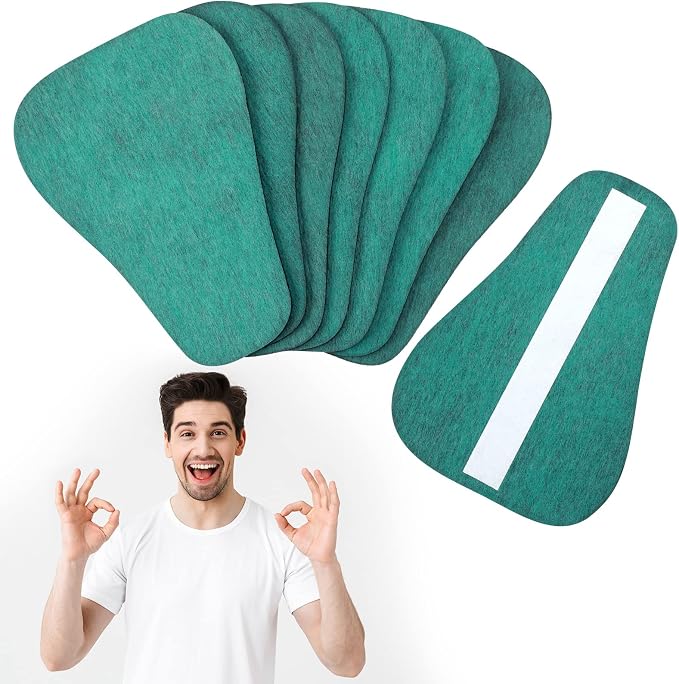 8 Pcs Charcoal Underwear Flatulence Pads Deodorizer Women Men High Absorption Charcoal Pad Flatulence Filtering Absorb Odor