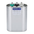 80/5 uF 80+5 MFD 370V 440V 450V Oval Dual Run Start AC Capacitor 80 5 uF 370 440 450 Volt VAC CBB65 Air