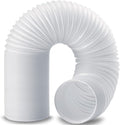 80" Length 5.9 Inch Diameter Portable Air Conditioner Hose, AC Exhaust Hose Anti-Clockwise Thread Air Conditioner Parts