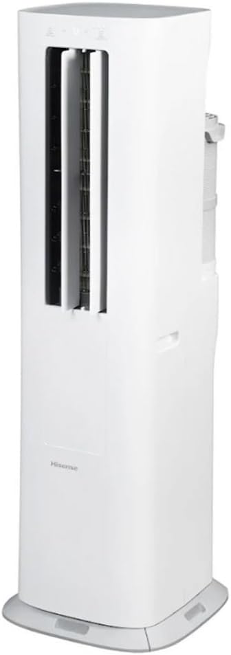 8000 BTU 350 Sq. Ft. with Inverter Compressor, Dual Hose Portable Tower Air Conditioner HIAP0825TWD, up to 350 Sq Ft., Wi‐Fi