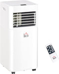 8000 BTU Mobile Portable Air Conditioner for Rooms Up to 344 Sq.Ft., 3-in-1 AC Unit with Dehumidifier, Cooling Fan, Remote