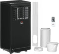 8000 BTU Portable Air Conditioner, for Rooms Up to 344 Sq. Ft., 3-in-1 Portable AC Unit with Dehumidifier, Cooling Fan