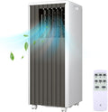 8000 BTU Portable Air Conditioners – Quiet 3-in-1 Indoor AC Unit with Dehumidifier & Fan – 24H Timer, Remote Control, Window