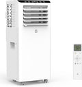 8000BTU Portable Air Conditioner, Cools Rooms Up to 350 Sq.Ft with Portable AC Remote Control, Adjustable Cold Wind Speeds