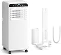 8000BTU Portable Air Conditioners With Fan & Dehumidifier, 3-in-1 Quiet Portable AC Unit, Cools Up to 400 Sq.Ft, 24H Timer