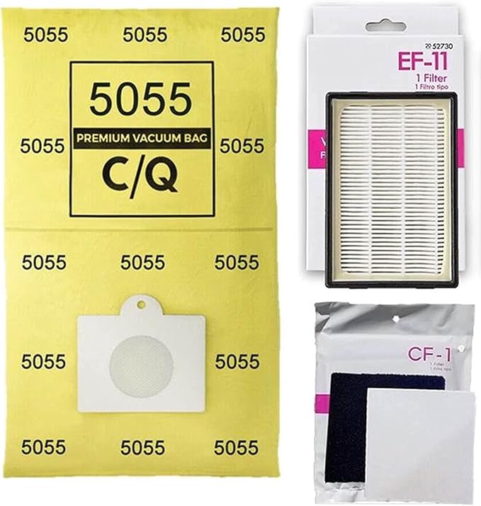 81614-81615 - BC4027 Bag and Filter Kit. 12 5055 Bags + 1 EF-11 + 1 CF 1. Compatible with 600 Series Bagged Canister