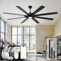 84 Inch Ceiling Fan,Large Indoor Outdoor Ceiling Fan for High Ceilings,Covered Patio & Garage,Smart Ceiling Fan Compatible