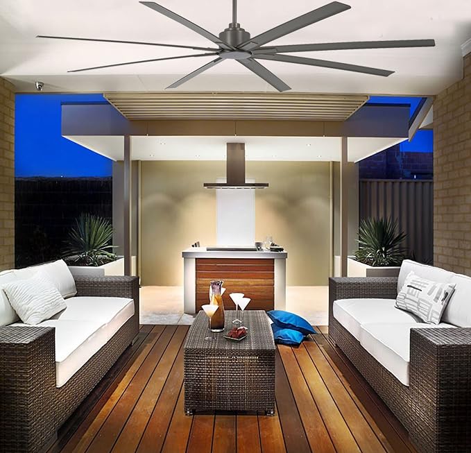 84" OUTDOOR CEILING FAN, alternate product view 6