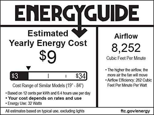 84" OUTDOOR CEILING FAN, alternate product view 9