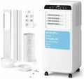 8500BTU Portable AC Units for Rooms, 3-IN-1 Portable Air Conditioners Cools Up to 450 Sq.Ft, LED Display/Remote Control, for
