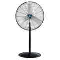 8850 CFM 30 Inch Pedestal Fan Non-Oscillating High Velocity Fan Stationary, 3 Speed 10 FT Cord Metal, Commercial, Industrial