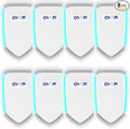 8Pack Air Ionizer for Home Negative Ion Air Purifier Plug In, Mini Filterless Air Freshener Quiet Air Cleaner Portable Air