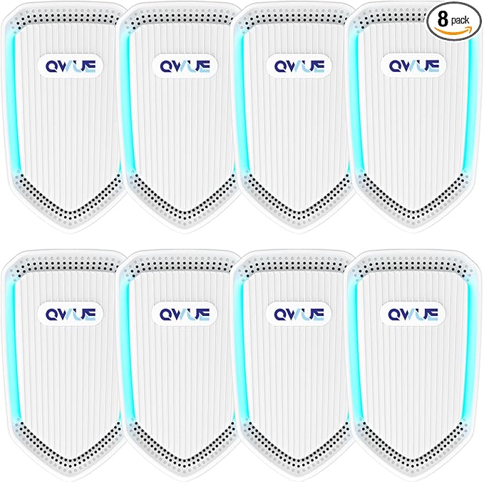 8Pack Air Ionizer for Home Negative Ion Air Purifier Plug In, Mini Filterless Air Freshener Quiet Air Cleaner Portable Air