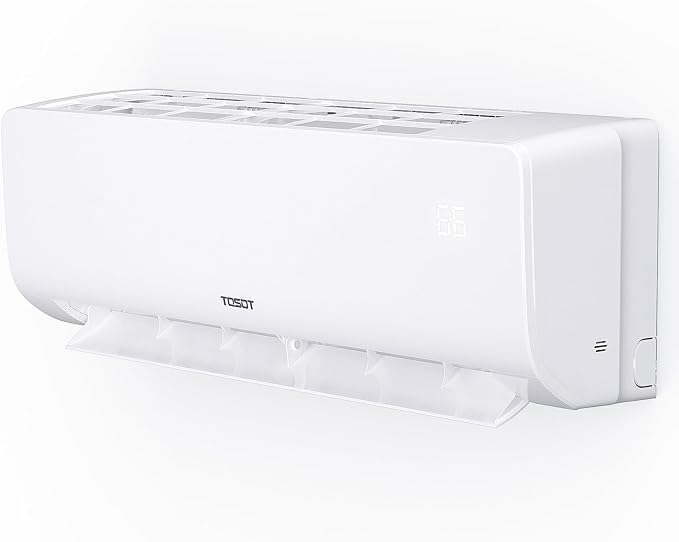 9,000 BTU Mini-Split Air Conditioner and Heating System, 20.5 SEER2 Wifi-Enabled Ductless Inverter AC Unit with 16ft Copper