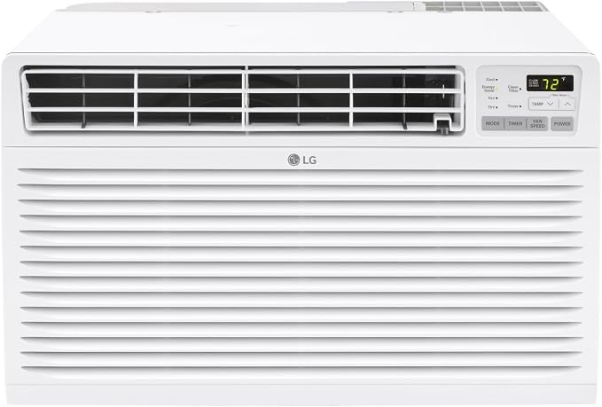 9,800 BTU Through the Wall Air Conditioner, 230/208V, Cools up to 440 Sq. Ft. for Bedroom, Living Room, Apartment,, with