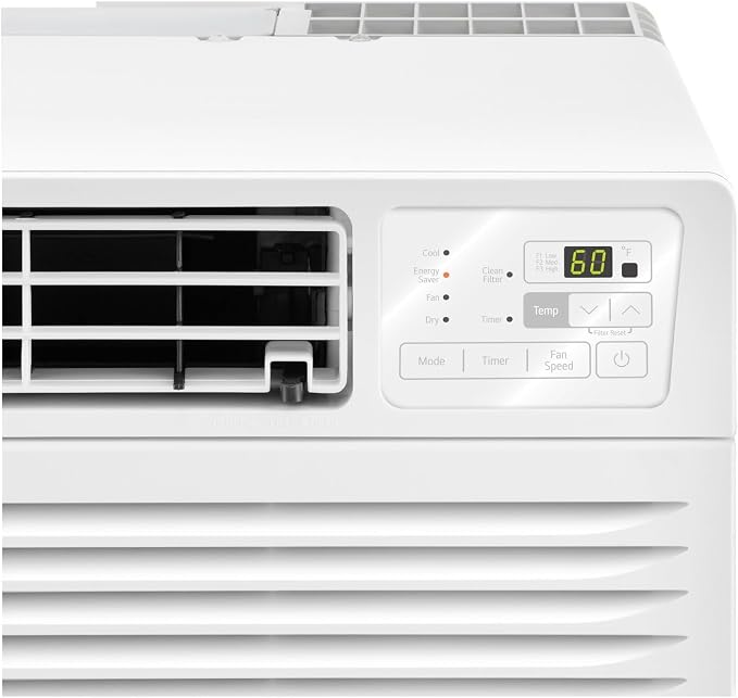 9,800 BTU Through the Wall Air Conditioner, 230/208V, Cools up to 440 Sq. Ft. for Bedroom, Living Room, Apartment,, with