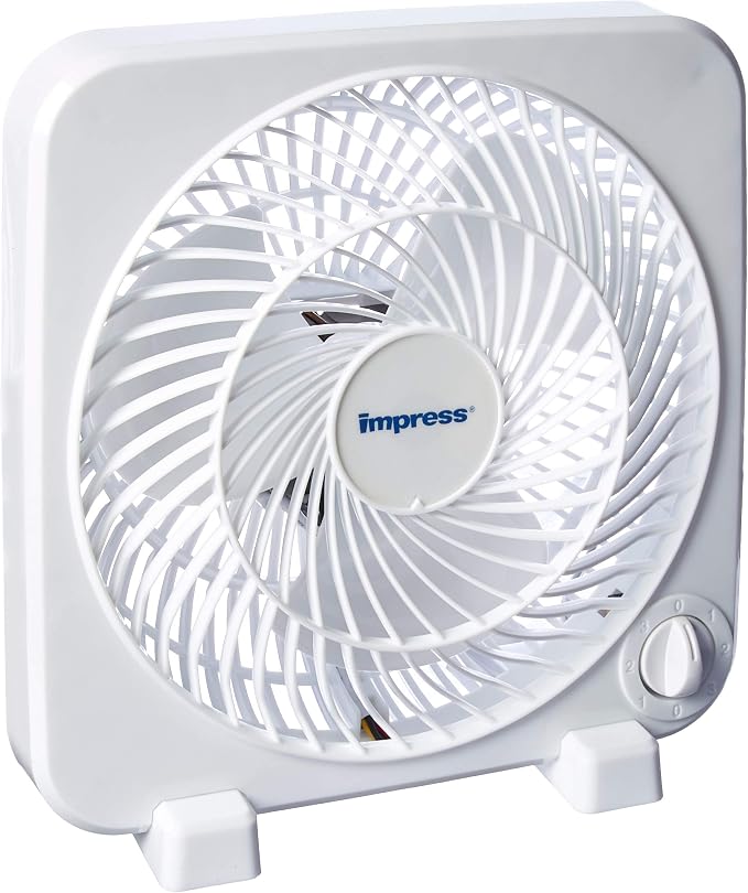 9-Inch 3-Speed Box Fan, IM-719BX, product image