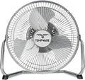 9 inch Floor Fan, 3-Speed Portable Metal Fan with Adjustable Tilt, Quiet Small Cradle Floor Fan for Home, Office, Bedroom