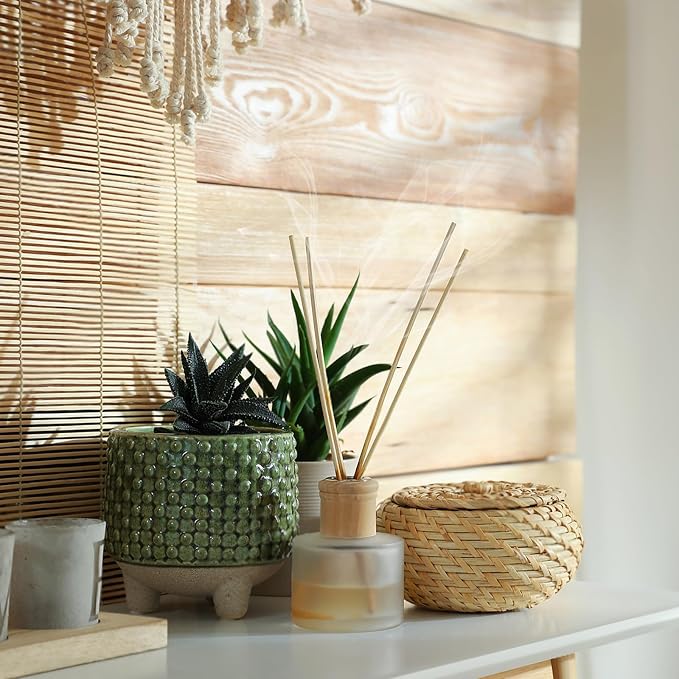 9 Inch Reed Diffuser Sticks, 20pcs Natural Rattan Sticks Oil Diffuser Sticks Diffuser Sticks Refill, alternate product view 3