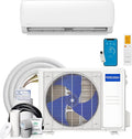9000 BTU 115V Ductless Inverter Mini Split Air Conditioner & Heat Pump System, Easy Pro Series - Wall-Mounted AC Unit w/