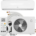 9000 BTU Mini Split AC/Heating System, 19 SEER2 Inverter Split System Air Conditioners, Ductless Wall Mount Heat Pump, AC