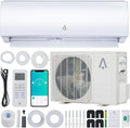 9000 BTU Mini Split Air Conditioner& Heater,WiFi Enabled, 19 SEER2 115V, Cools 550 Sq.Ft, Alexa Compatible, Remote Control