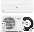9000BTU Mini Split Air Conditioner& Heater, 19 SEER2 115V Wall-Mounted Ductless AC Unit Cools Rooms up to 450 Sq. Ft, Energy