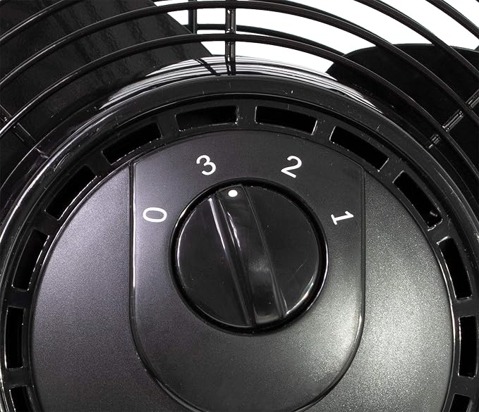 9212 12-Inch Industrial Grade High Velocity Pivoting Floor Fan, Black, alternate product view 10