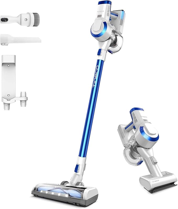 A10 Hero Cordless Stick/Handheld Vacuum Cleaner with Wall Mount, Super Lightweight with Powerful Suction for Carpet, Hard