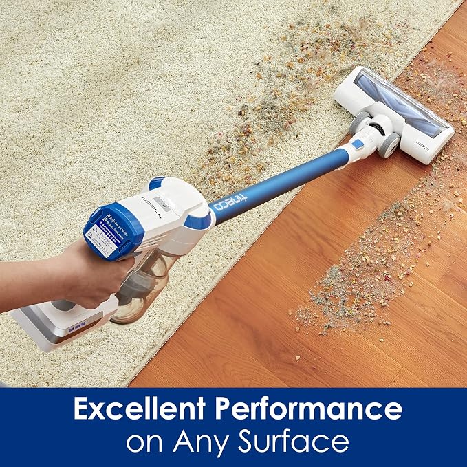 A10 Hero Cordless Stick/Handheld Vacuum Cleaner with Wall Mount, Super Lightweight with Powerful Suction for Carpet, Hard