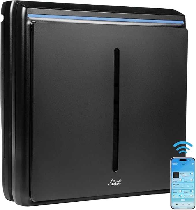 A3 SPA-1000N Air Purifier HEPA Filter - Ultra Quiet, WiFi-enabled, Wall Mountable HEPA Air Purifiers for Home, Pets, product